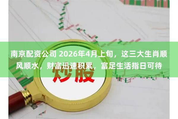 南京配资公司 2026年4月上旬，这三大生肖顺风顺水，财富迅速积累，富足生活指日可待